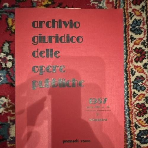 Archivio giuridico delle - , opere